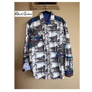 Robert Graham long sleeve collared button-down